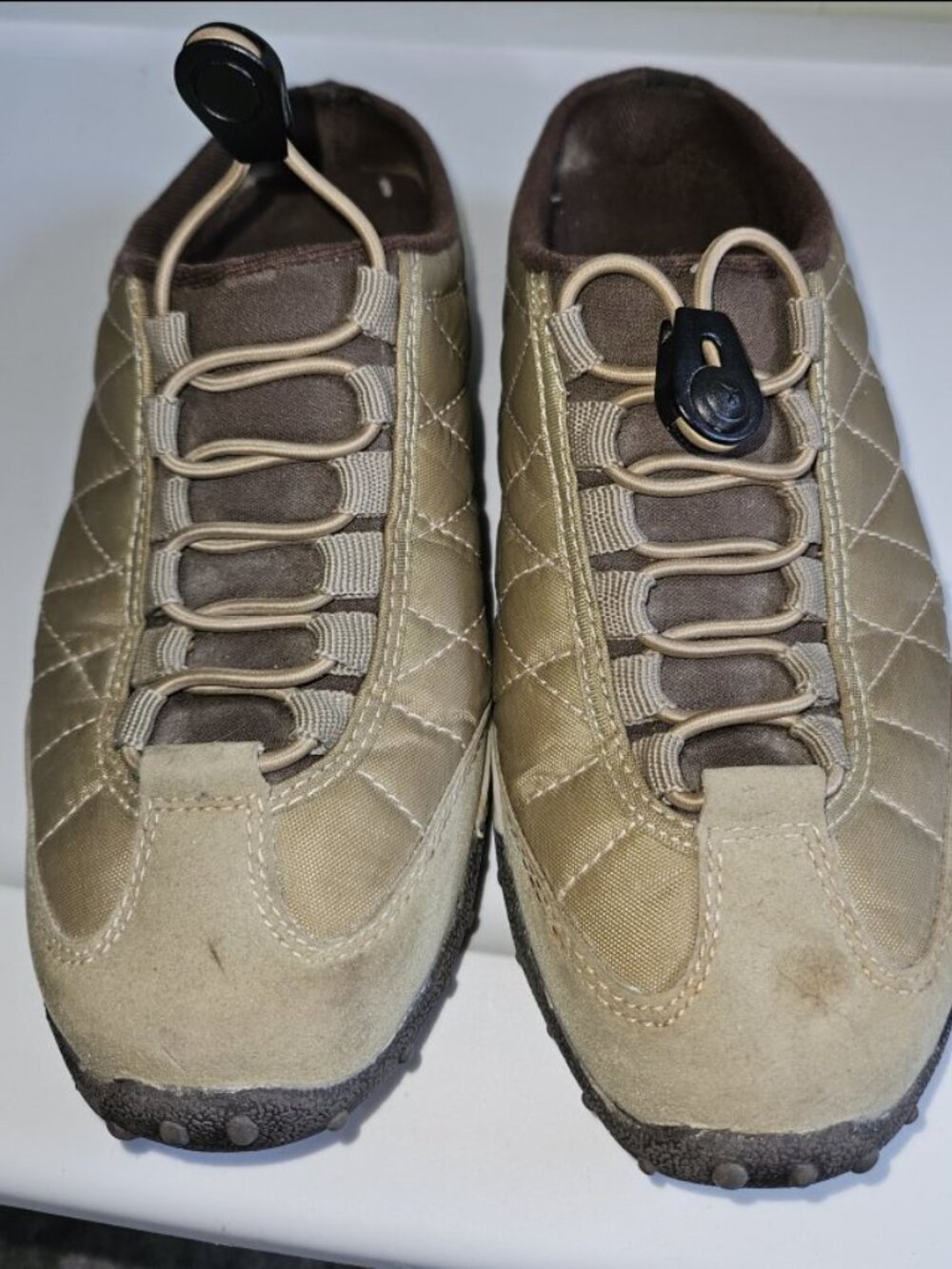 Tan Slip On Casual Shoe Clogs Ladies Size 8 - Picture 4 of 7